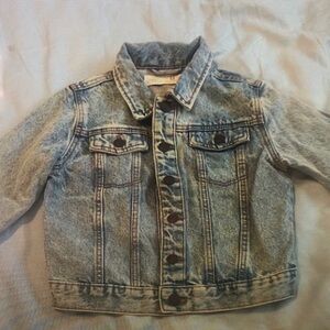 Classic Blue Denim Jean Jacket for Kids
